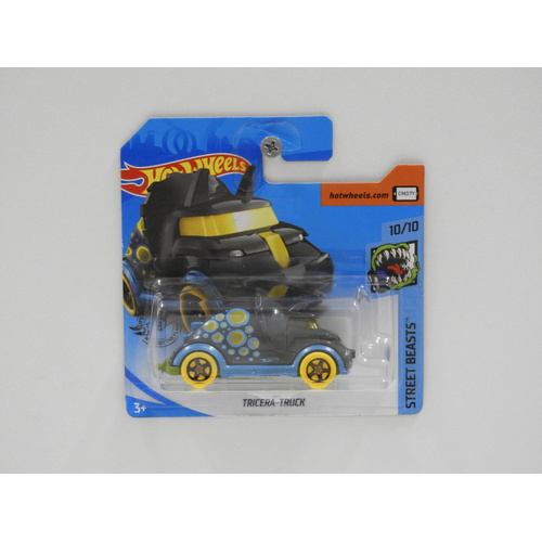 1:64 Tricera-Truck - Hot Wheels 2020 Treasure Hunt Short Card