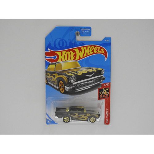 1:64 1957 Chevy - 2019 Hot Wheels Long Card