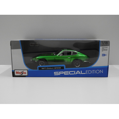 1:18 1971 Datsun 240Z (Metallic Green)