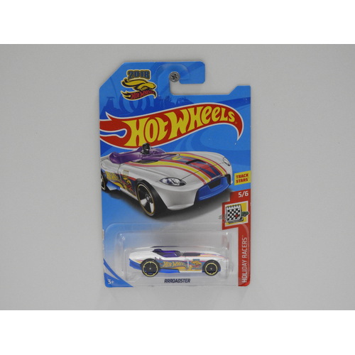 1:64 Rrroadster - 2018 Hot Wheels Treasure Hunt Long Card