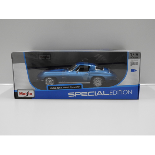 1:18 1965 Chevrolet Corvette (Blue)