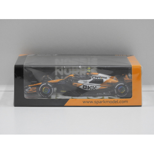 1:43 McLaren MCL38 McLaren - Winner Singapore GP 2024 (Lando Norris) #4