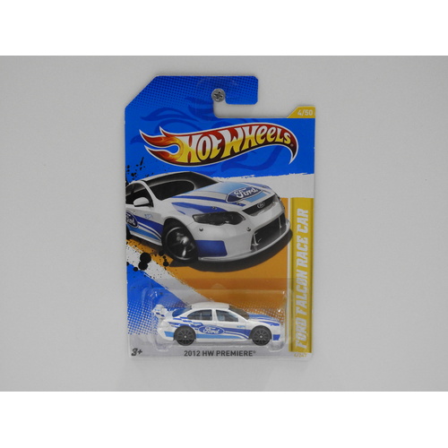 1:64 Ford Falcon Race Car - 2012 Hot Wheels Long Card "2012 HW Premiere"