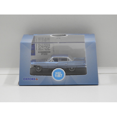 1:87 1961 Cadillac Sedan De Ville (Nautilus Blue)
