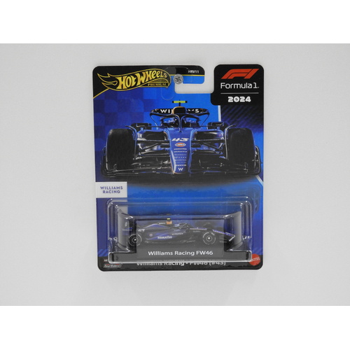 1:64 Williams Racing - FW46 2024 #43 - Hot Wheels Premium Formula 1