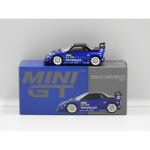 1:64 Mazda AZ-1 Liberty Walk LB40 "Pilot" #56 (Opened, Unsealed)