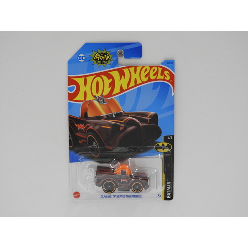 1:64 Classic TV Series Batmobile - Hot Wheels Long Card "Batman"