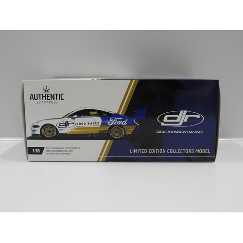 1:18 Ford Mustang GT - Dick Johnson Racing 1000 Races Celebrations Livery - Designed By Tristian Groves #1000