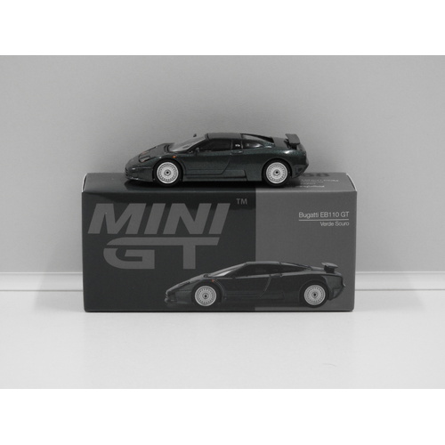 1:64 Bugatti EB110 GT (Verde Scuro) (Opened, Unsealed)