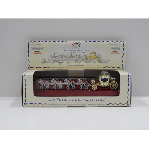 Her Majesty's Gold State Coach "40th Anniversary"