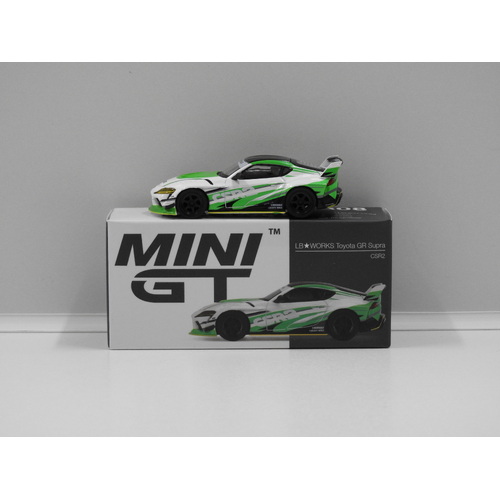 1:64 LB Works Toyota GR Supra CSR2 (Opened, Unsealed)