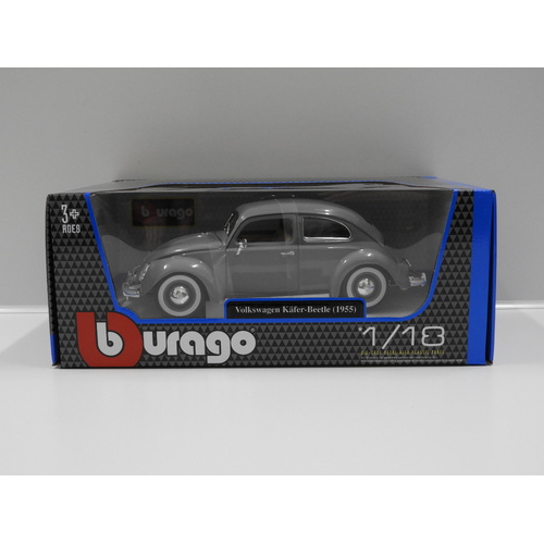 1:18 1955 Volkswagen Kafer-Beetle (Grey)