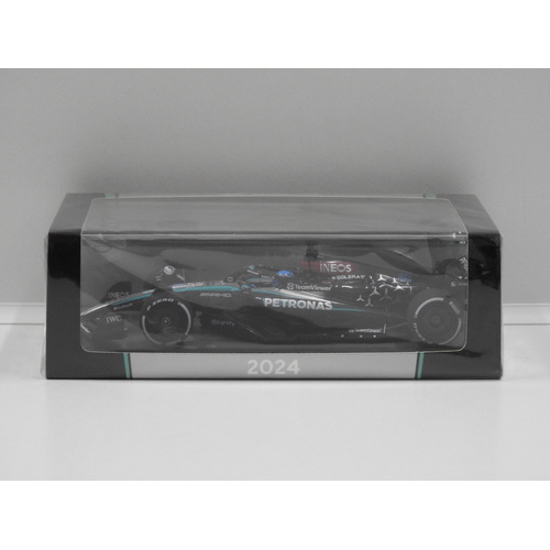 1:43 Mercedes AMG Petronas Formula One Team F1 W15 E Performance - Winner Las Vegas GP 2024 (George Russell) #63