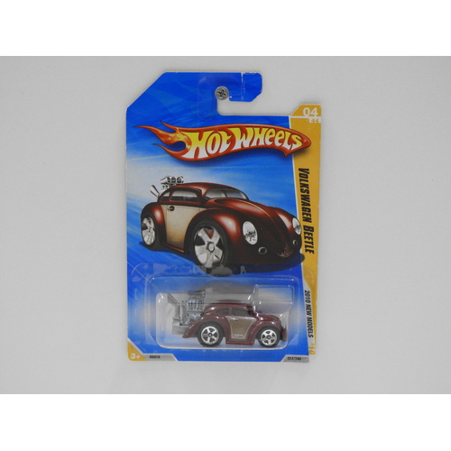 1:64 Volkswagen Beetle - 2010 Hot Wheels Long Card