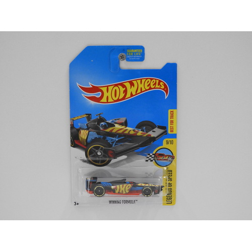 1:64 Winning Formula - 2017 Hot Wheels Treasure Hunt Long Card