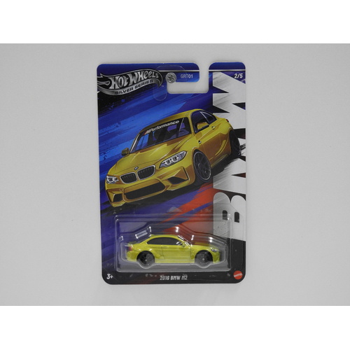 1:64 2016 BMW M2 - Hot Wheels "Silver Series"