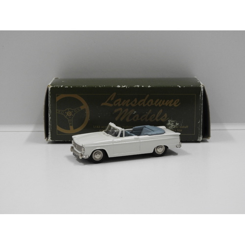 1:43 1963 Hillman Superminx Convertible (White)