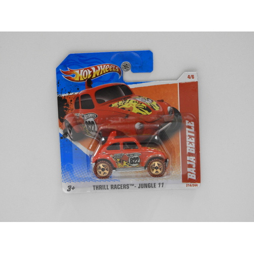 1:64 Volkswagen Baja Beetle - 2011 Hot Wheels Short Card