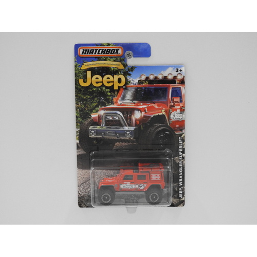 1:64 Jeep Wrangler Superlift - Matchbox Jeep Anniversary Edition"