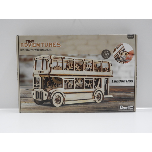 Tiny Adventures - DIY Creative Wooden Model "London Bus"