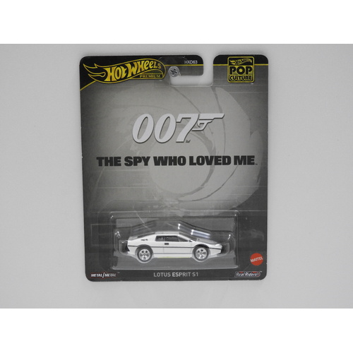 1:64 Lotus Esprit S1 - Hot Wheels Premium Pop Culture "James Bond The Spy Who Loved Me"