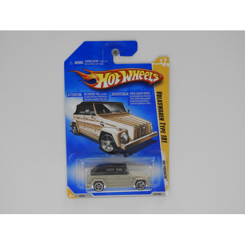 1:64 Volkswagen Type 181 - 2009 Hot Wheels Long Card