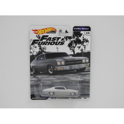 1:64 1970 Chevrolet Chevelle SS - Hot Wheels Premium "Fast & Furious"