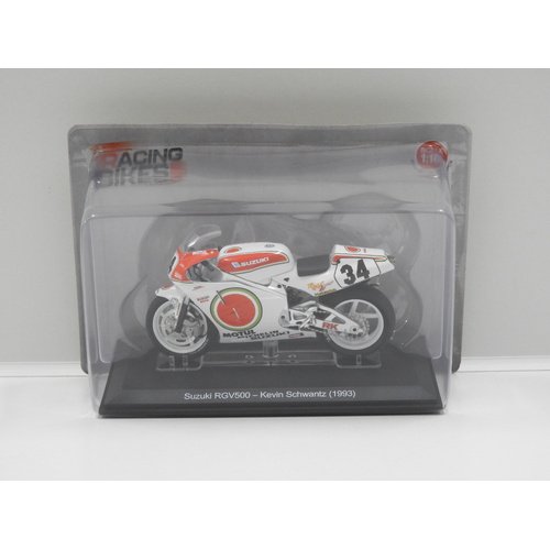 1:18 Suzuki RGV 500 1993 #34 (Kevin Schwantz) Issue #08