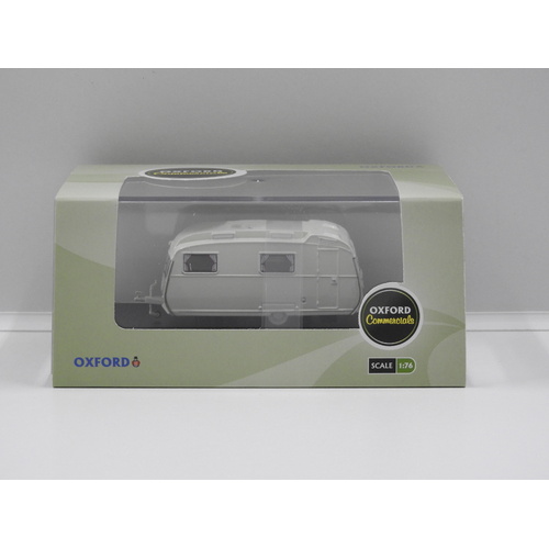 1:76 Carlight Continental Caravan (Light Grey)