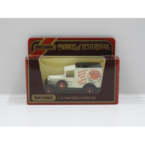 1:40 1930 Ford 'A' Van "Cherry Blossom Boot Polish"