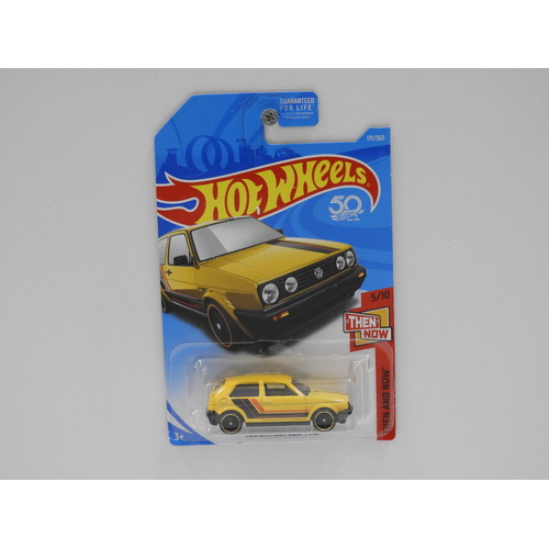 1:64 Volkswagen Golf Mk2 - 2018 Hot Wheels Long Card