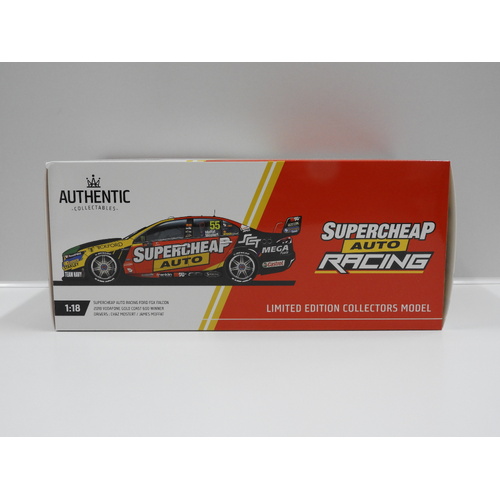 1:18 Ford FG-X Falcon - Supercheap Auto Racing 2018 Vodafone Gold Coast 600 Winner (Chaz Mostert/James Moffat) #55