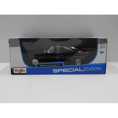 1:18 1969 Dodge Charger R/T (Black)