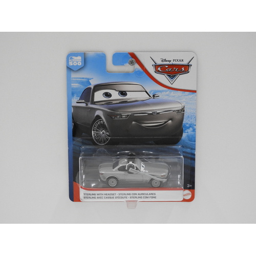 1:55 Sterling with Headset "Disney Pixar Cars Florida 500"