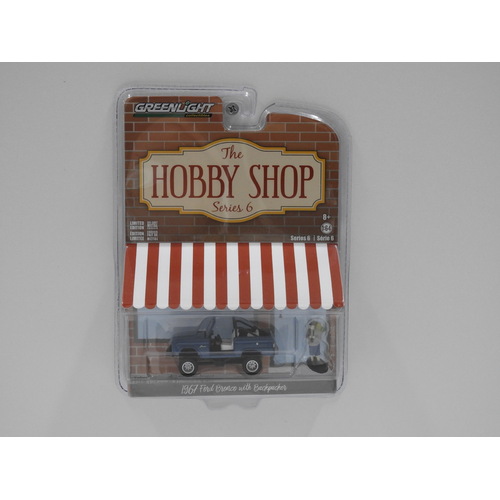 1:64 1967 Ford Bronco with Backpacker "The Hobby Shop"