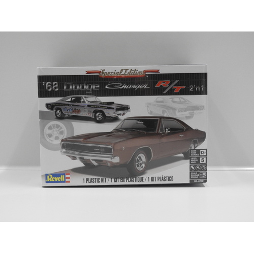 1:25 1968 Dodge Charger R/T 2 in 1