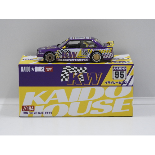 1:64 BMW E30 M3 Kaido KW V1 "Kaido House" (Opened, Unsealed)