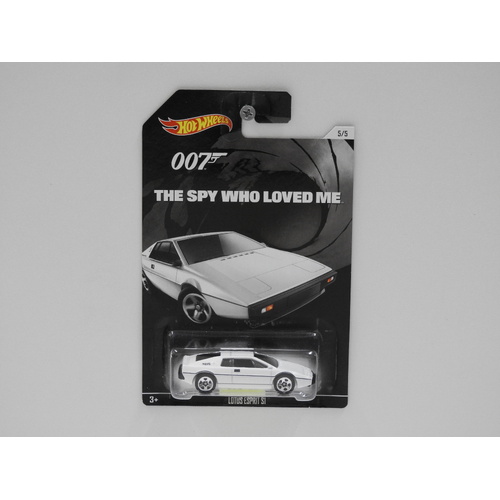 1:64 Lotus Esprit S1 - Hot Wheels Long Card James Bond "The Spy Who Loved Me"