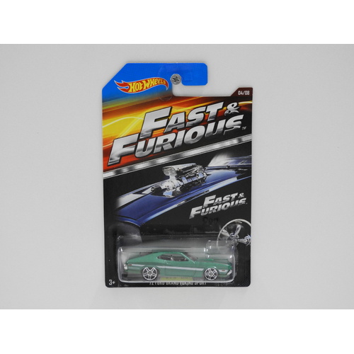 1:64 1972 Ford Grand Torino Sport - Hot Wheels "Fast & Furious"