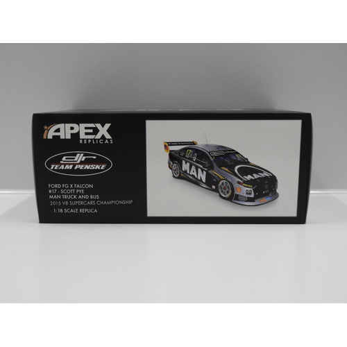 1:18 Ford FG-X Falcon - DJR Team Penske 2015 Sydney Motorsport Park Supersprint "Man Truck And Bus" (Scott Pye) #17