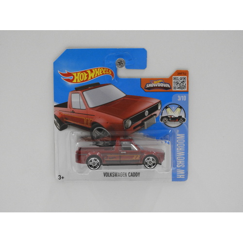 1:64 Volkswagen Caddy - 2016 Hot Wheels Short Card