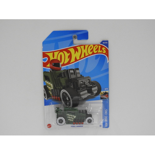 1:64 Pixel Shaker - Hot Wheels 2022 Treasure Hunt Long Card