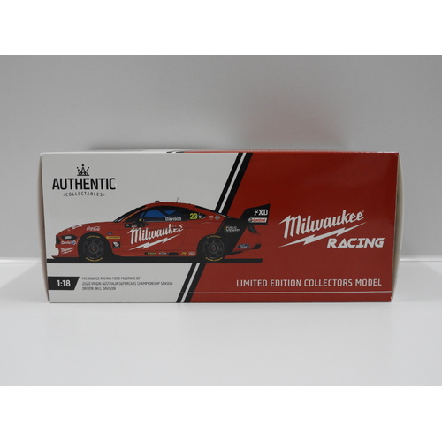 1:18 Ford Mustang GT - Milwaukee Racing (Will Davison) #23