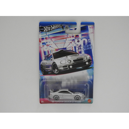 1:64 1995 Toyota Celica GT-Four - Hot Wheels "90's Street Scene"