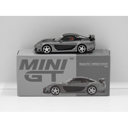 1:64 Mazda RX-7 Veilside Fortune7 (Grey) (Opened, Unsealed)