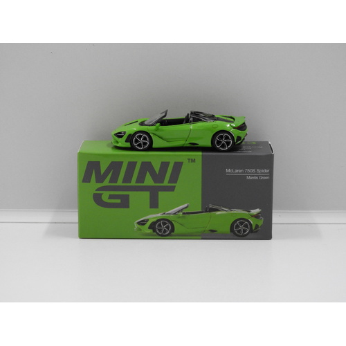 1:64 McLaren 750S Spider (Mantis Green) (Opened, Unsealed)