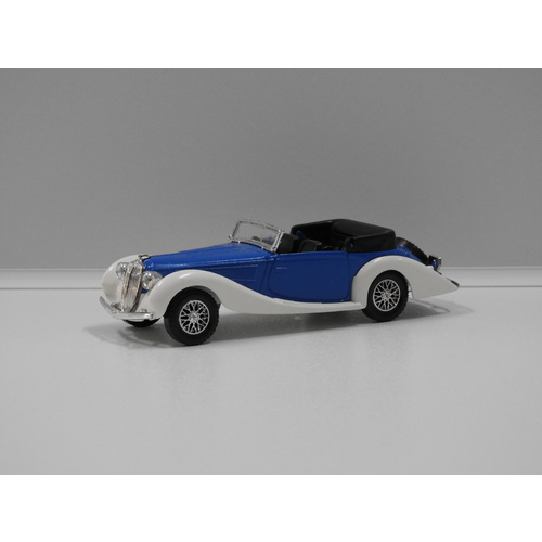 1:43 Delahaye Cabriolet (Blue with White Guards)