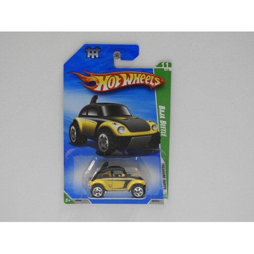 1:64 Baja Beetle - 2010 Hot Wheels Treasure Hunt Long Card