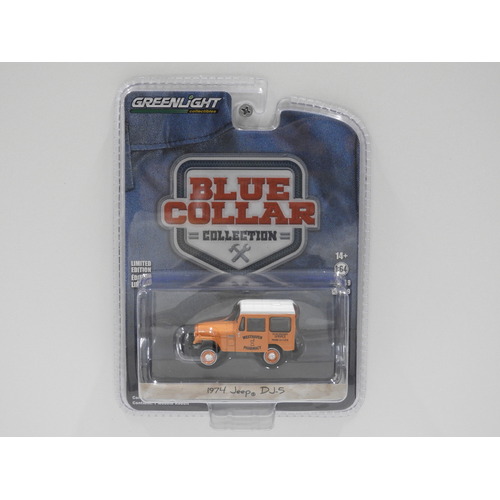 1:64 1974 Jeep DJ-5 - Blue Collar Collection "Westhaven Pharmacy"