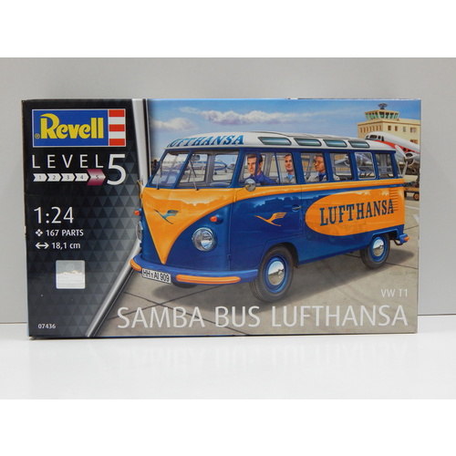 1:24 VW T1 Samba Bus Lufthansa